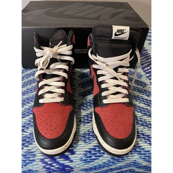 Nike Dunk High 1985 x Undercover UBA 2021 Men’s Size 8.5 DD9401 600 Gym Red